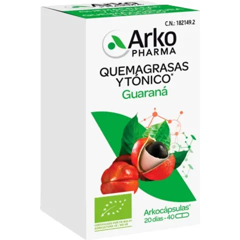 Arkocápsulas Guaraná Bio 40 cápsulas – imagen 3