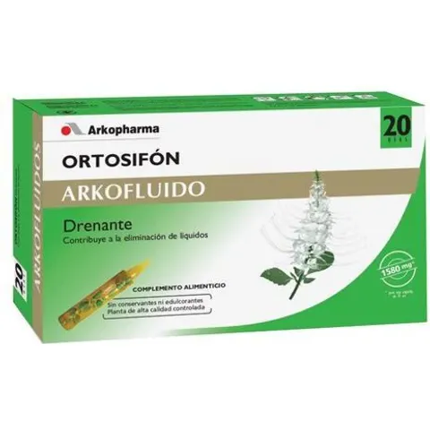 Arkopharma Arkofluido Ortosifón 20 ampollas – imagen 3