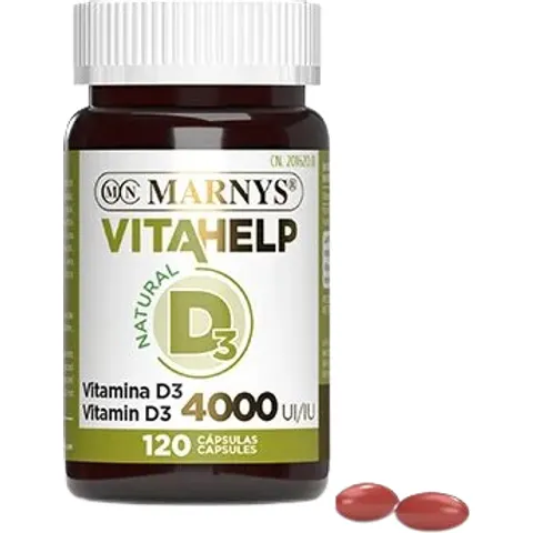 Marnys Vitahelp Vitamina D3 120 Perlas – imagen 5