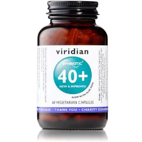 Viridian Synerbio 40+ 60 Cápsulas – imagen 3