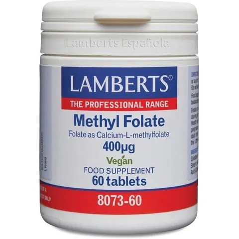 Lamberts methyl folate 400mg 60comp. – imagen 4