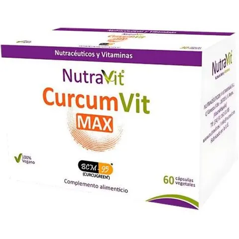 Nutravit curcumvit max bcm95 60 cap – imagen 4
