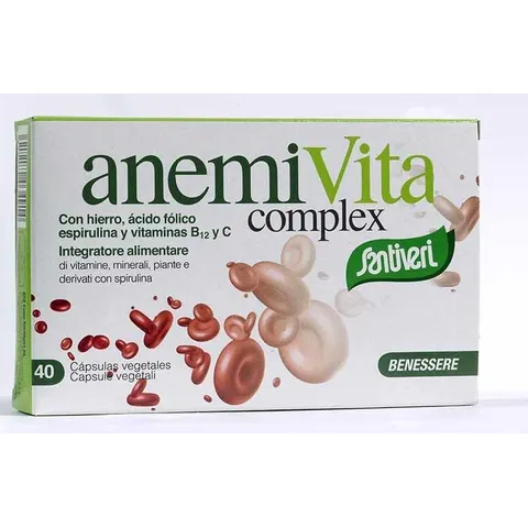 Santiveri Anemivita Complex 40 Cápsulas – imagen 4