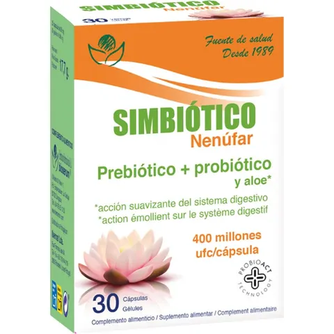 Bioserum Simbiótico Nenúfar 30 Caps – imagen 4