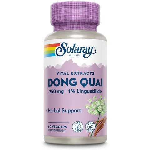 Solaray Dong Quai 60 Cápsulas – imagen 4