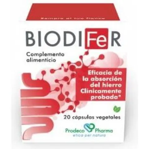 PRODECO PHARMA Biodifer 20caps – imagen 4