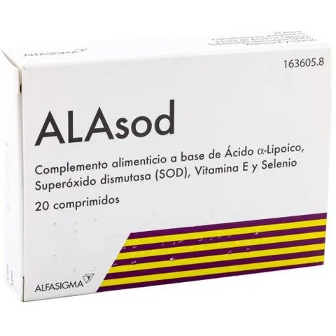 Alfasigma Alasod 20 Comprimidos – imagen 4