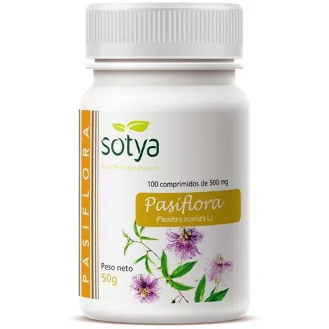 Sotya Pasiflora 500mg 100 comprimidos – imagen 4