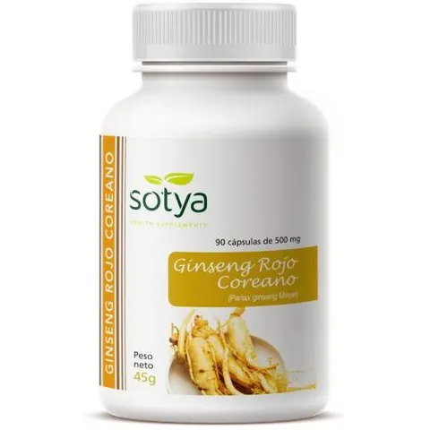 Sotya ginseng rojo coreano 90cap. – imagen 5