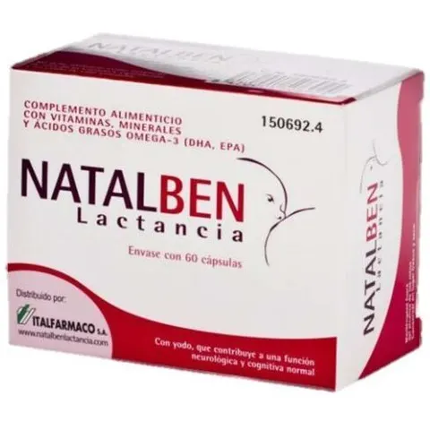 Natalben Lactancia 60 cápsulas – imagen 4