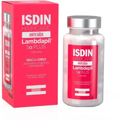Isdin Lambdapil 5a Plus anticaída 60 cápsulas – imagen 4