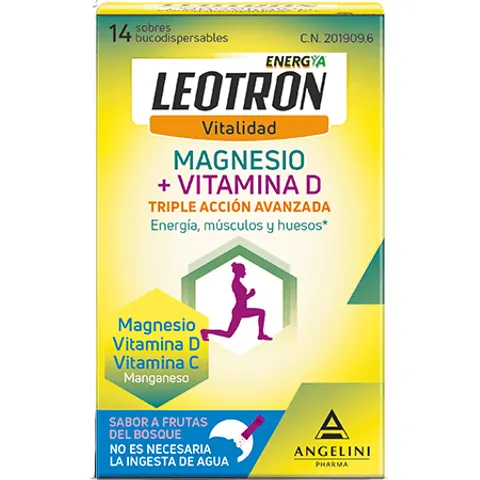 Leotron mag + vit d 30 sticks – imagen 4