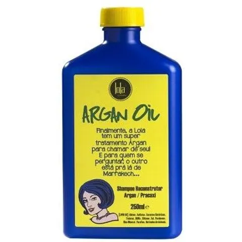 Lola Cosmetics Champú Reconstructor de Argan, 250 ml – imagen 4