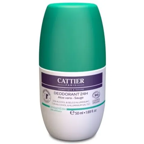 Cattier desodorante roll-on 24h. 50ml. – imagen 4