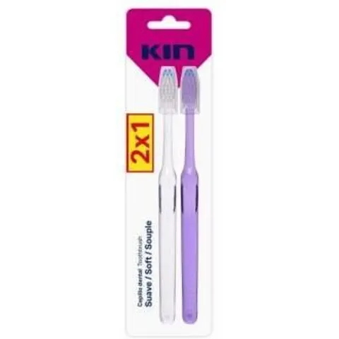 Kin Cepillo Dental Suave 2 uds – imagen 4