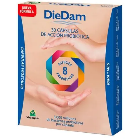 DieDam Probiótico 30 cápsulas – imagen 4