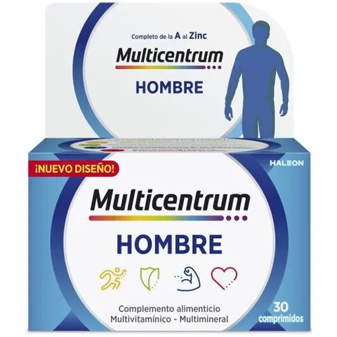 Multicentrum Hombre 30 Comprimidos – imagen 4