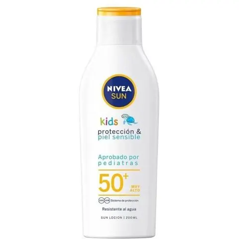 Nivea Leche Solar Niños SPF50+ 200ml – imagen 2