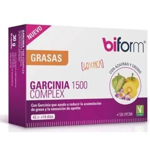Dietisa Biform Garcinia 1500 42 Cápsulas – imagen 4