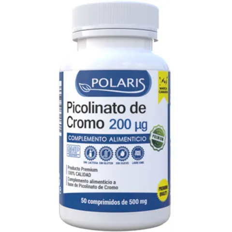 Polaris Picolinato Cromo 50 Tabs – imagen 5