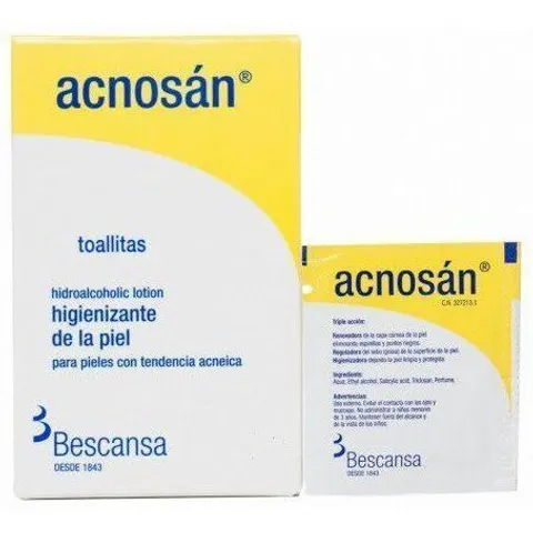 Bescansa Acnosan 20 Toallitas – imagen 2
