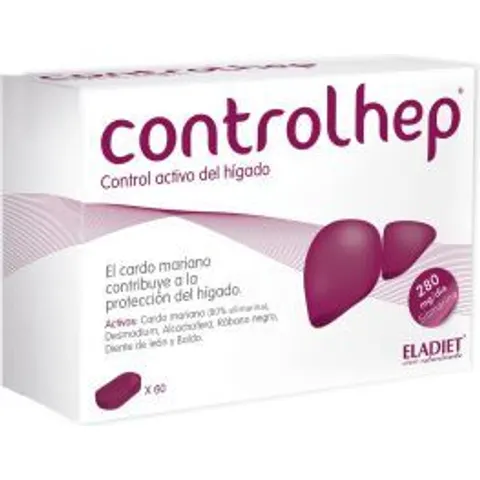 Eladiet Controlhep 60 Comprimidos – imagen 3