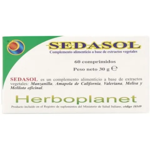 Herboplanet Sedasol 60 Comprimidos – imagen 3
