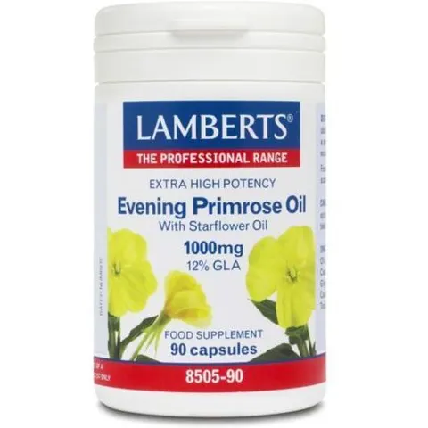 Lamberts ACEITE DE PRÍMULA EXTRA CON BORRAJA 1000mg 90 Caps – imagen 5