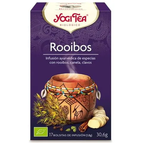 Yogi Tea Té Rooibos Infusión 17 Bolsitas – imagen 2