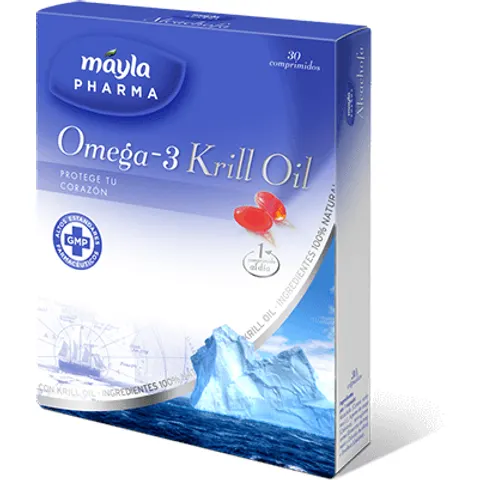 Mayla Pharma Aceite de Krill Omega 3 30 Cápsulas – imagen 3