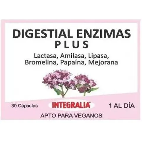 Integralia digestial enzimas plus 30cap. – imagen 3