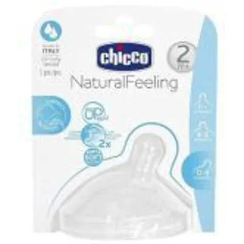 Chicco NaturalFeeling Tetina Silicona 2M+ – imagen 4
