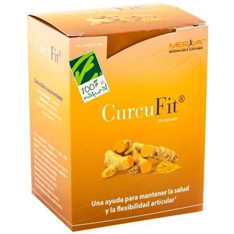 100% Natural CurcuFit 90 Cápsulas – imagen 5