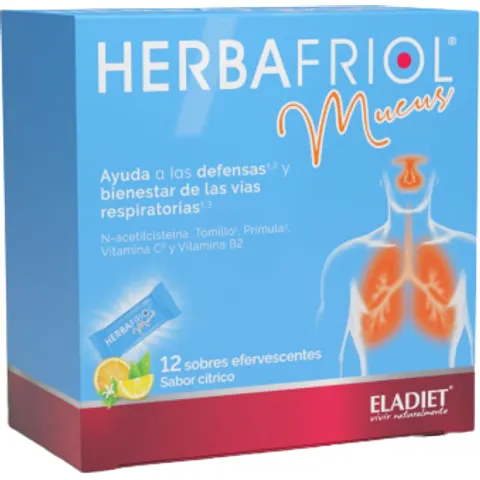 Eladiet Herbafriol Mucus 12 Sobres – imagen 5