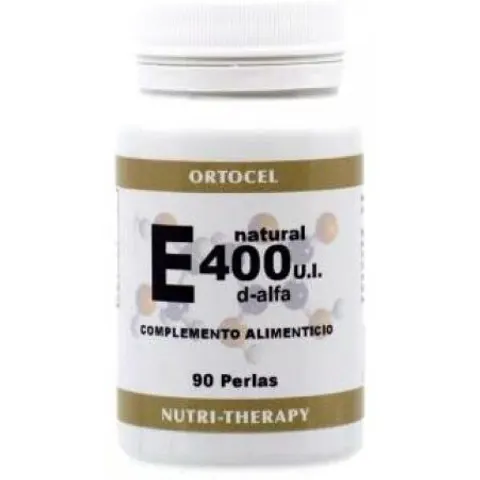 Ortocel Nutri-Therapy Vitamina E 400Ui D-Alpha 90 caps – imagen 3