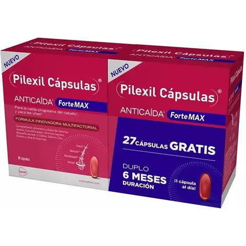 Pilexil Cápsulas Anticaída Forte Max 2x90caps – imagen 4