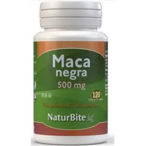 NaturBite Maca Negra 500mg 120 Comprimidos – imagen 3