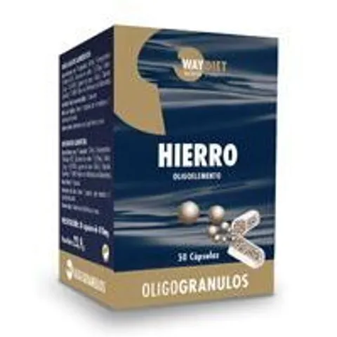 Waydiet Hierro Oligoranulo 50 Cápsulas – imagen 3