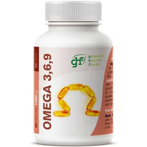 GHF Omega 369 1400 Mg 50 Perlas – imagen 4