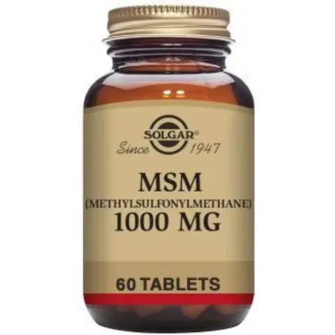 Solgar MSM 1000mg 60 Tabs – imagen 4