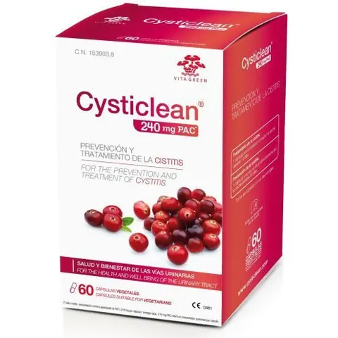 Cysticlean 240mg. 60cap. – imagen 5