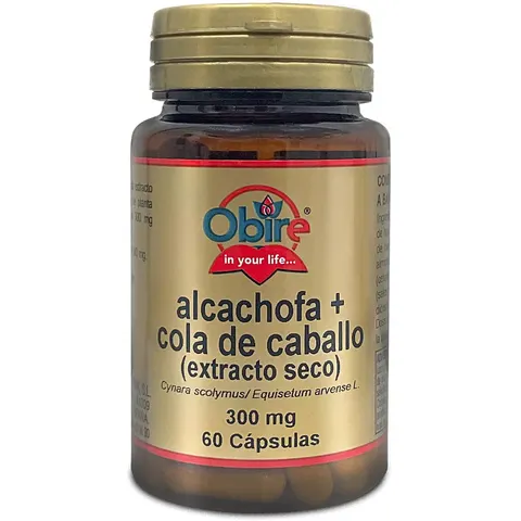 Obire alcachofa+cola de caballo 60 cap – imagen 3