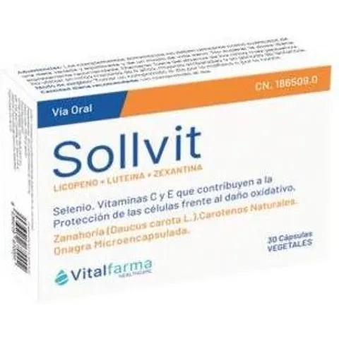 Vitalfarma Sollvit 30cáps – imagen 4
