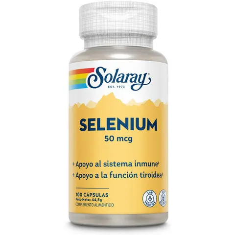 Solaray SELENIO 50mcg 100 Caps – imagen 3