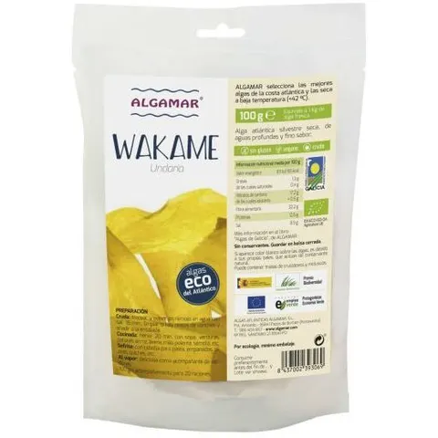 Algamar Alga Wakame 100 gr – imagen 3