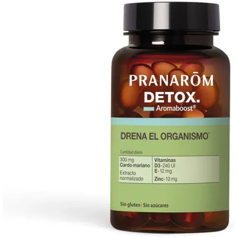 Pranarom Aromaboost Detox 60 Caps – imagen 4
