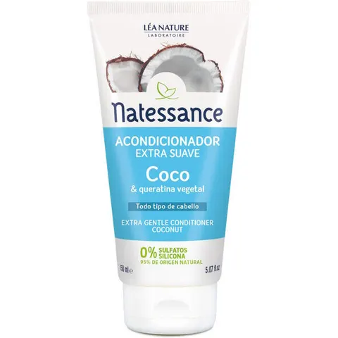 Natessance acondicionador coco extra suave 150ml – imagen 3