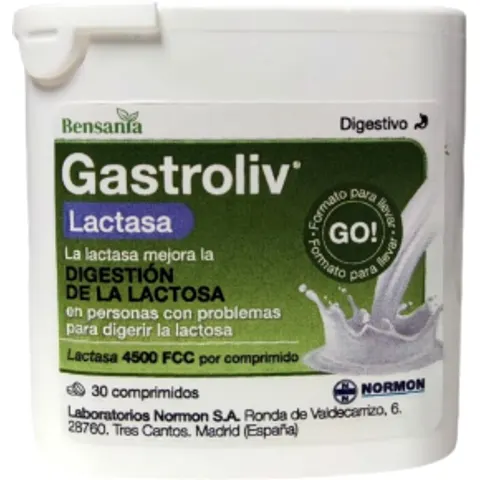 Normon Gastroliv Lactasa 30comp – imagen 4