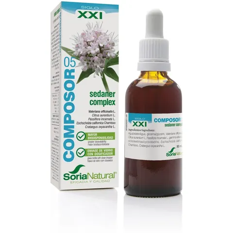 Soria Natural Composor 05 Sedaner Complex 50ml – imagen 3