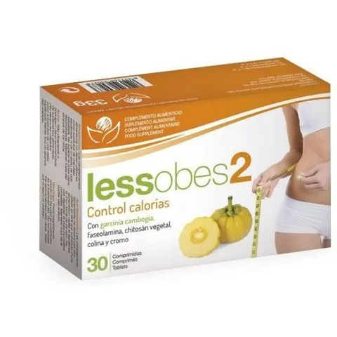 Bioserum Lessobes 2 control calorías 30 Comprimidos – imagen 2